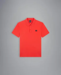 Paul And Shark Paul & Shark Polo K/M 23411274 Rood Sale