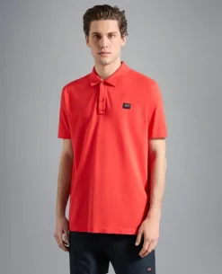 Paul And Shark Paul & Shark Polo K/M 23411274 Rood Sale