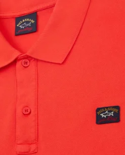 Paul And Shark Paul & Shark Polo K/M 23411274 Rood Sale