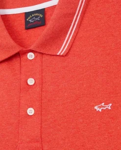 Paul And Shark Paul & Shark Polo K/M 23411274 Rood Best