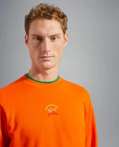 Paul And Shark Paul & Shark Sweatshirt 21411882 Oranje New