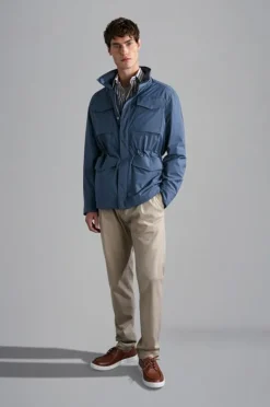 Paul And Shark Paul & Shark Typhoon Field Jacket Blauw 24412603