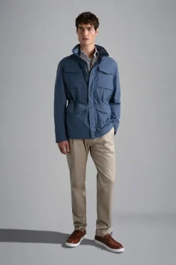 Paul And Shark Paul & Shark Typhoon Field Jacket Blauw 24412603