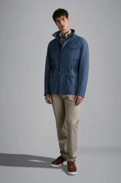 Paul And Shark Paul & Shark Typhoon Field Jacket Blauw 24412603