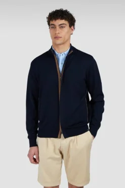 Paul And Shark PAUL & SHARK Vest 25411704 Blauw Sale