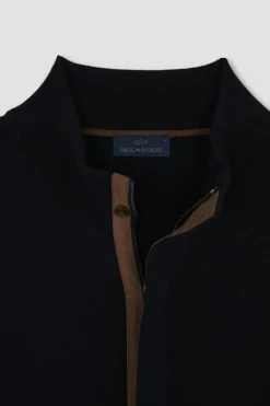 Paul And Shark PAUL & SHARK Vest 25411704 Blauw Sale