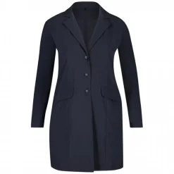 Plus Basics Long Jacket 10 192 099 Blauw Sale