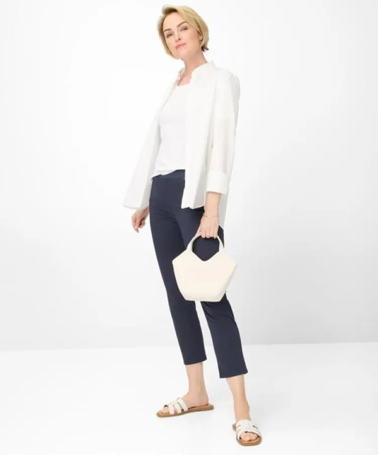 Raphaela by BRAX Broek 111908_10878620 Blauw Hot