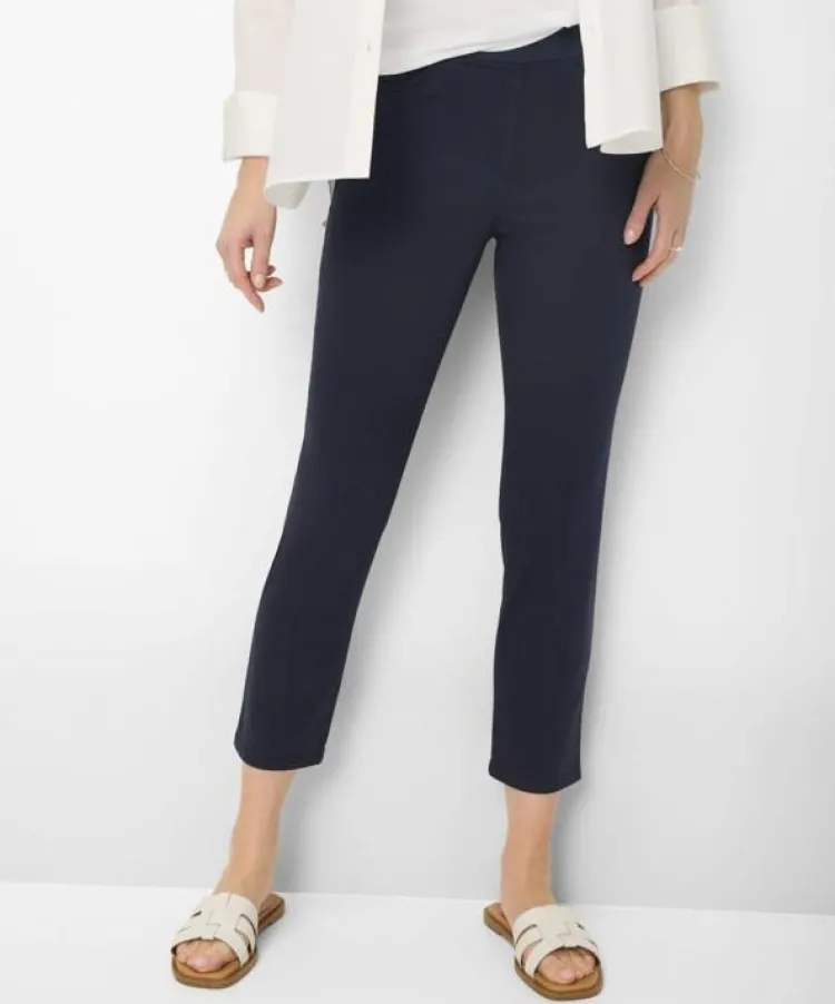 Raphaela by BRAX Broek 111908_10878620 Blauw Hot