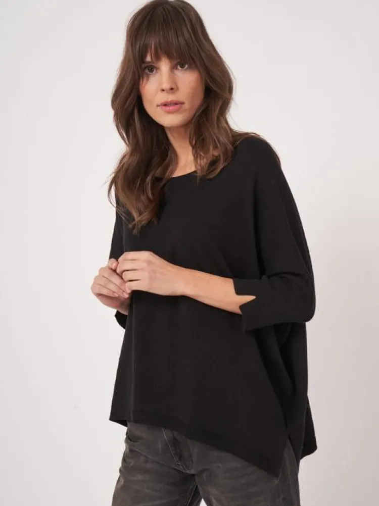Repeat Trui 400961 Zwart Discount