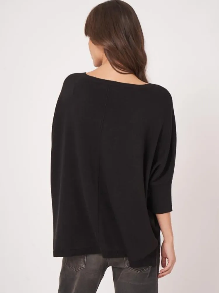 Repeat Trui 400961 Zwart Discount