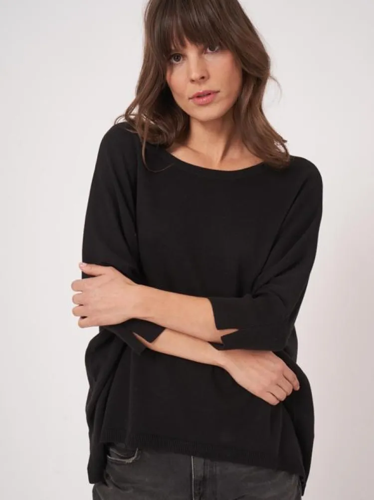 Repeat Trui 400961 Zwart Discount