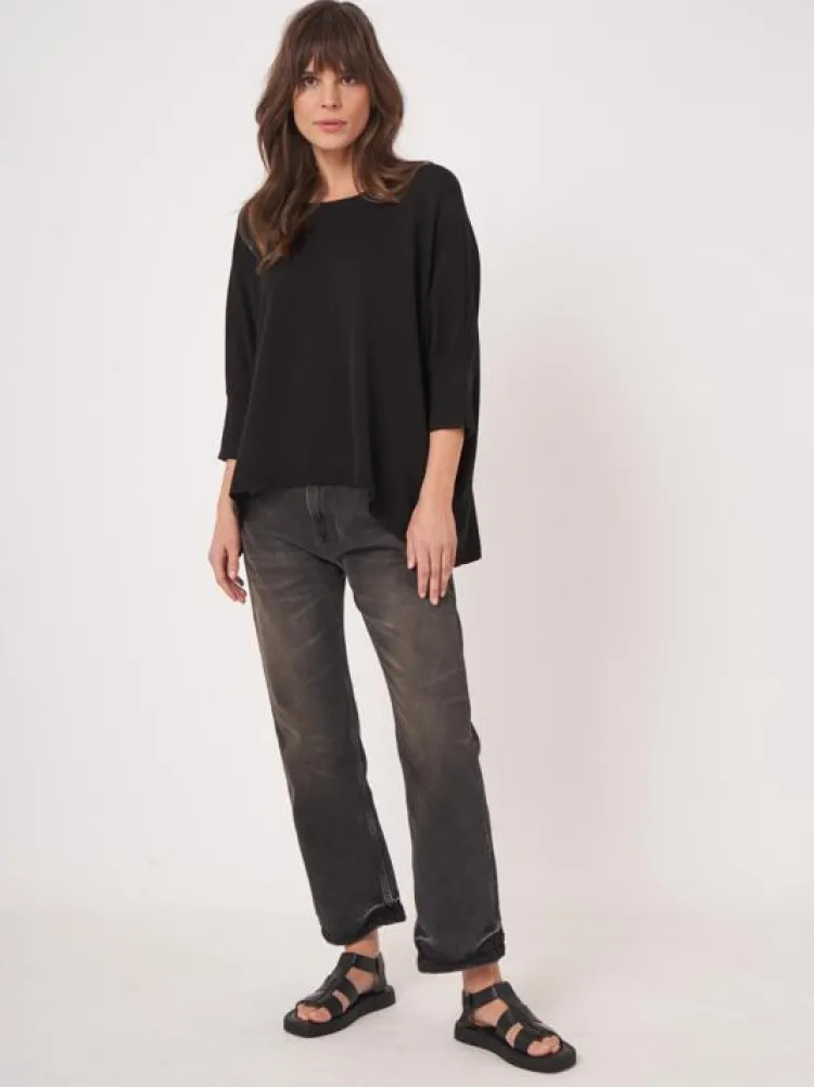 Repeat Trui 400961 Zwart Discount