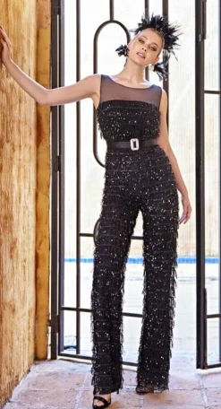 Sonia Pena Jumpsuit Zwart Outlet