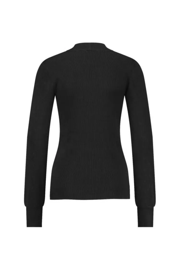 Studio Anneloes Brady shiny pullover Zwart Best