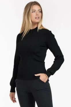 Studio Anneloes Brady shiny pullover Zwart Best