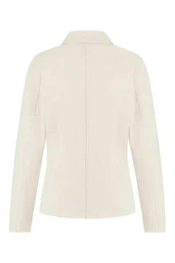 Studio Anneloes Bright bonded blazer Wit Best