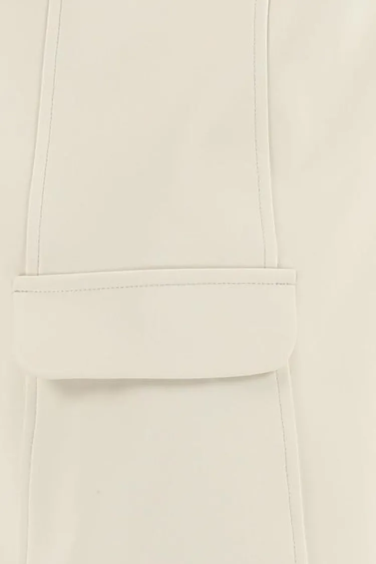 Studio Anneloes Bright bonded blazer Wit Best
