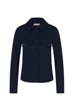 Studio Anneloes Claire bonded jacket Blauw Sale
