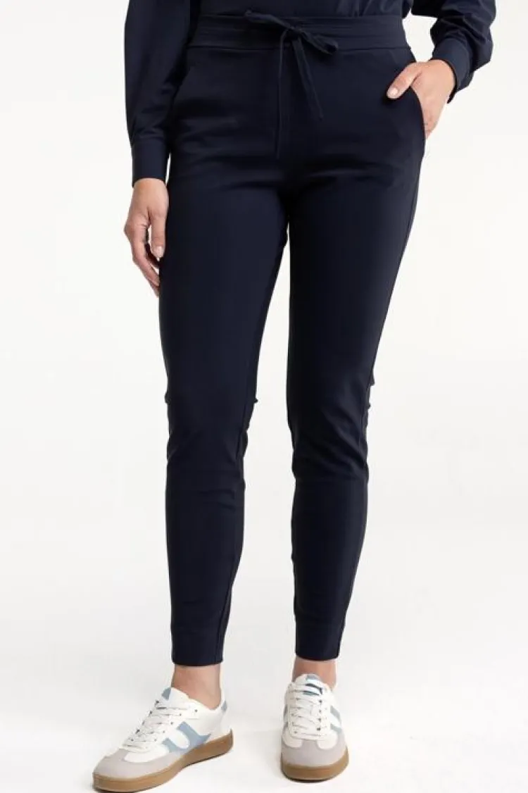Studio Anneloes Downstairs bonded trousers Blauw Clearance