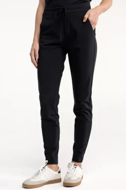 Studio Anneloes Downstairs bonded trousers Zwart Best