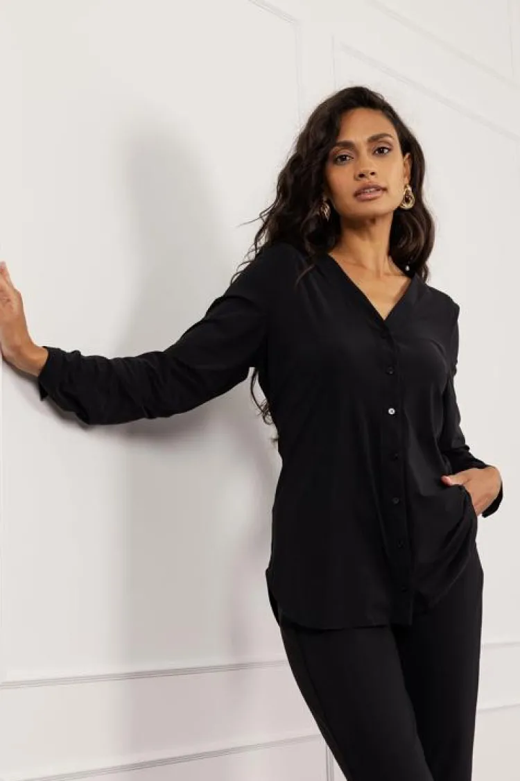 Studio Anneloes Evi blouse Zwart Clearance