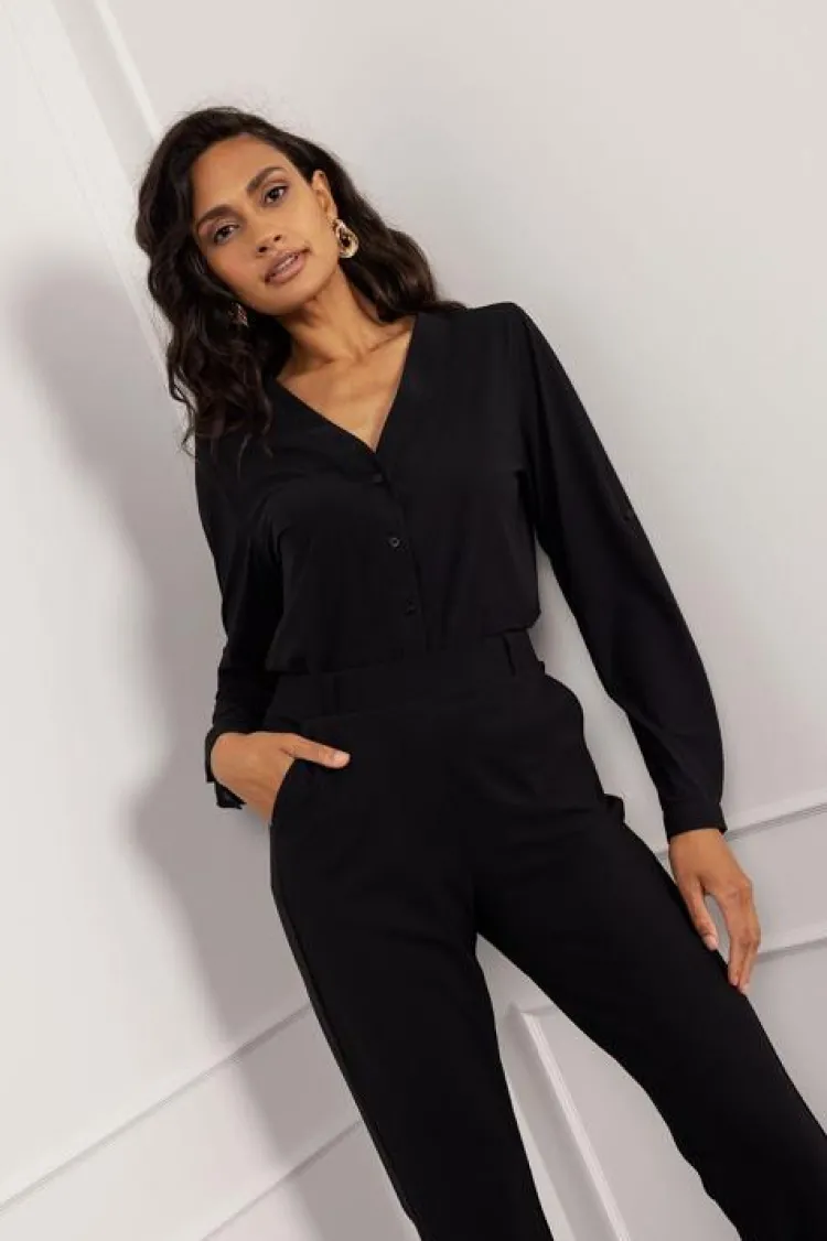 Studio Anneloes Evi blouse Zwart Clearance