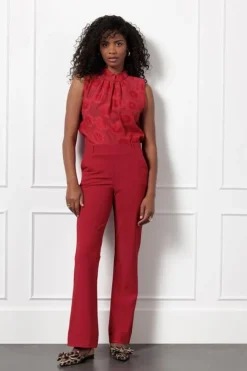 Studio Anneloes Flair honeycomb trousers Outlet