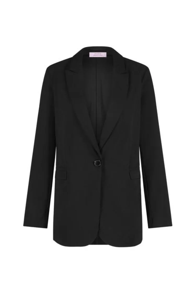 Studio Anneloes Fran blazer Zwart Outlet