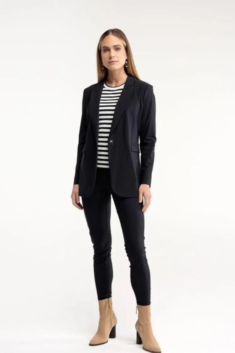 Studio Anneloes Fran blazer Zwart Outlet