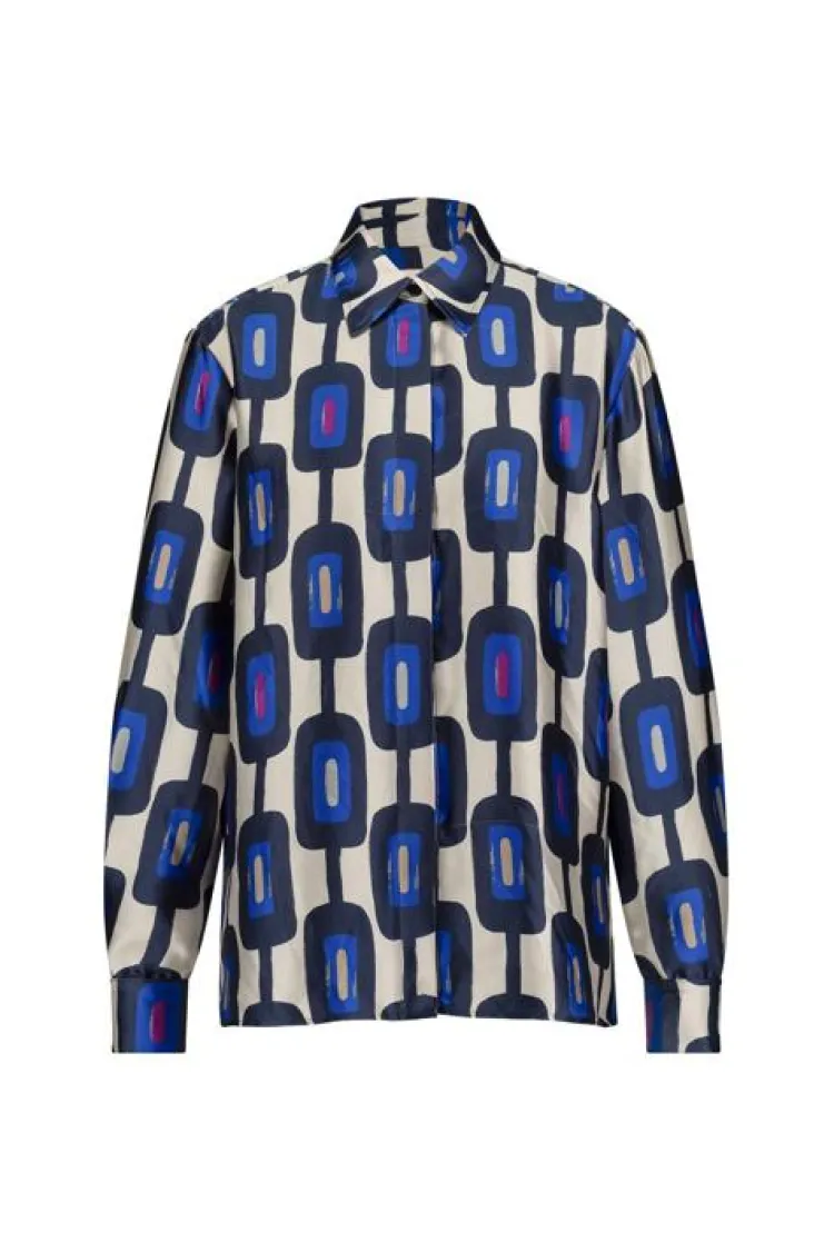Studio Anneloes Hiske satin chain blouse Outlet