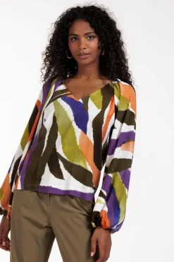 Studio Anneloes Isabella viscose fade top New
