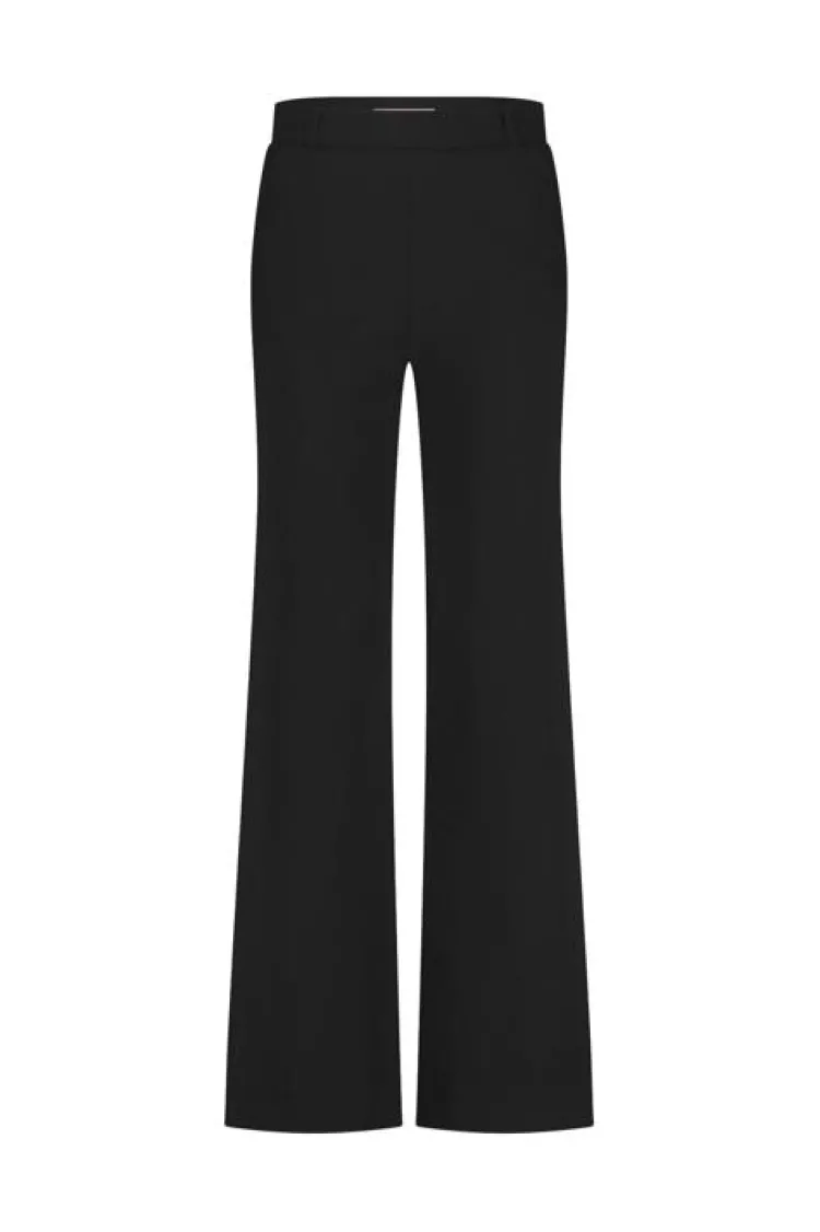 Studio Anneloes Lexie bonded trousers Zwart