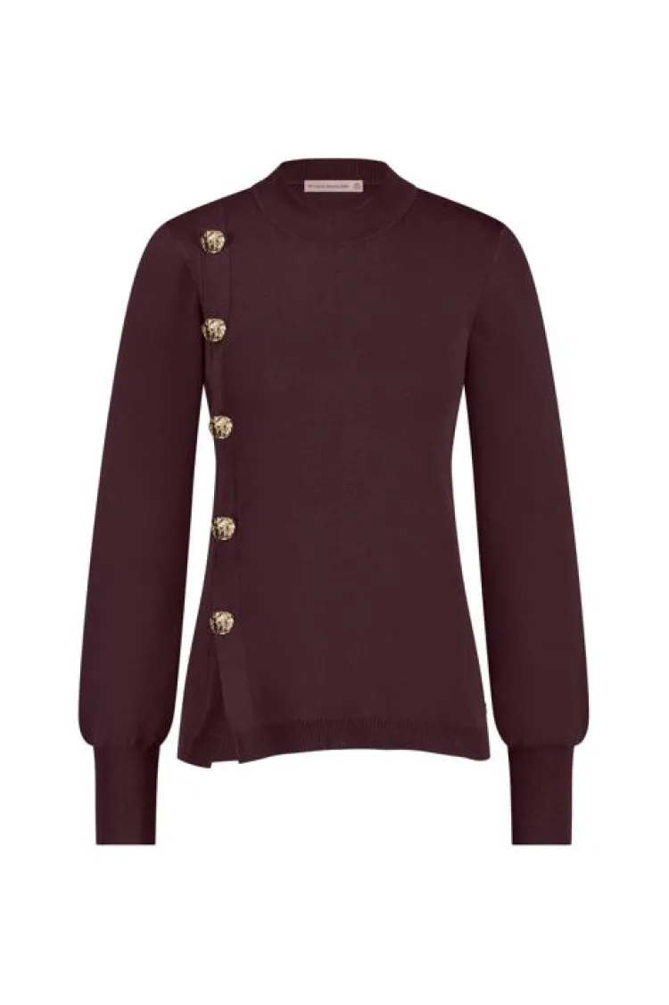 Studio Anneloes Lovis button pullover Outlet