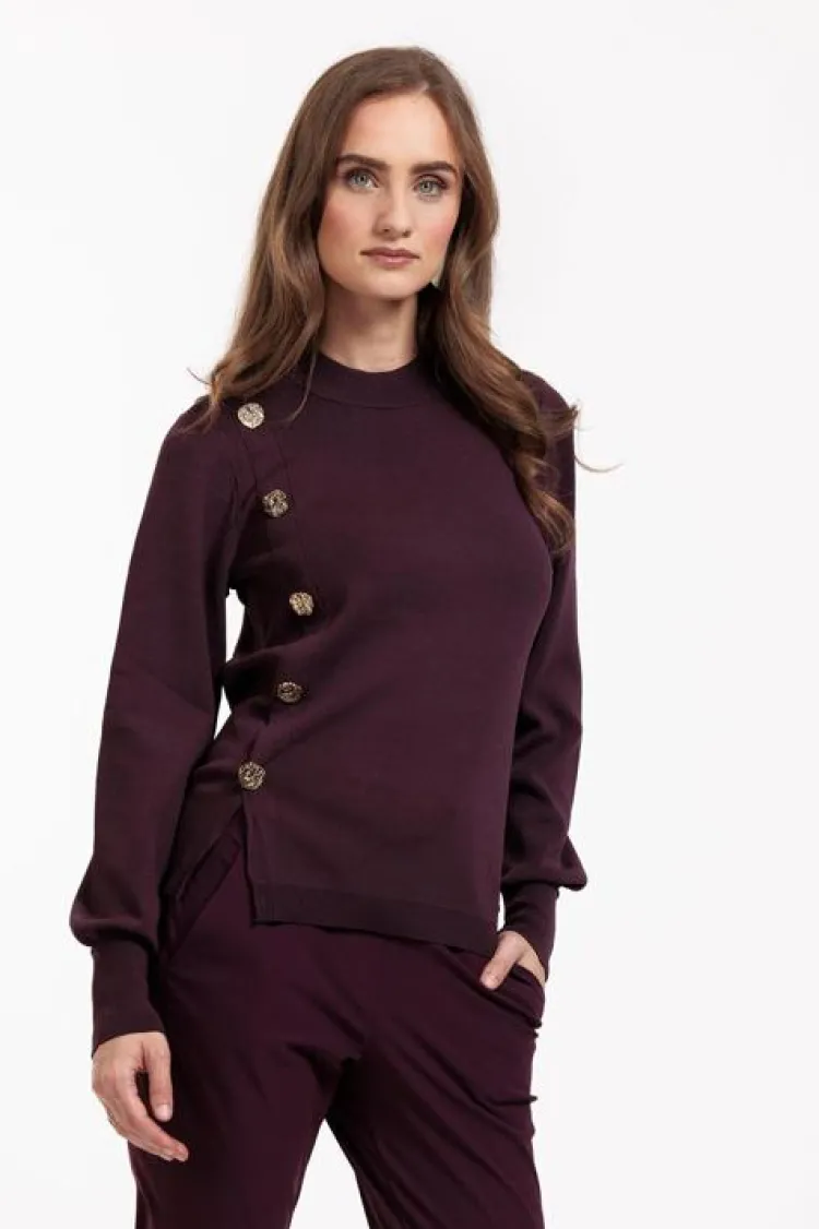 Studio Anneloes Lovis button pullover Outlet