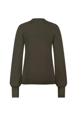 Studio Anneloes Lovis button pullover Groen