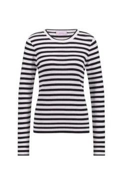Studio Anneloes Luna stripe pullover Wit