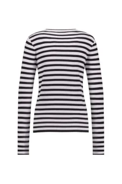 Studio Anneloes Luna stripe pullover Wit