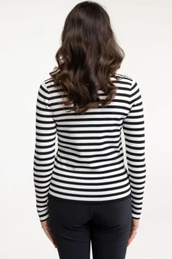 Studio Anneloes Luna stripe pullover Wit