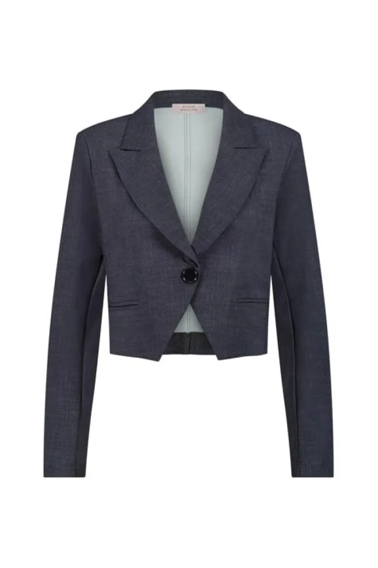 Studio Anneloes Mavy woven look blazer Outlet