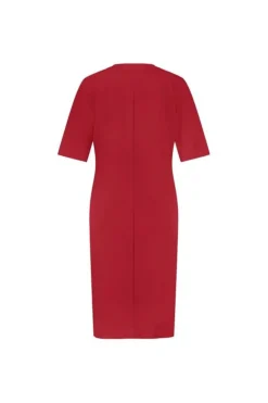 Studio Anneloes Simplicity ssl dress Rood Clearance