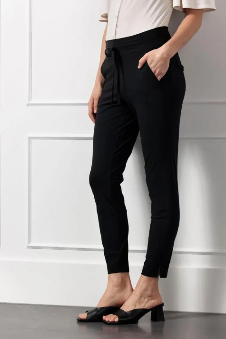 Studio Anneloes Startup summer trousers Zwart Hot
