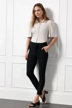 Studio Anneloes Startup summer trousers Zwart Hot