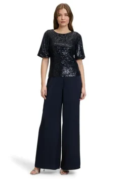 V by Vera Mont T-Shirt 251-03414478 Blauw Discount