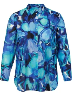 Via Appia Blouse Blauw Dessin 2411903 Sale