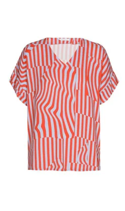 Xandres Blouse 81989-01 Rood Online