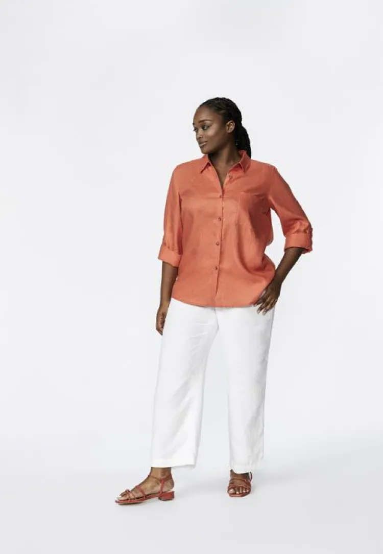 Xandres Blouse 14310-01 Rood Outlet
