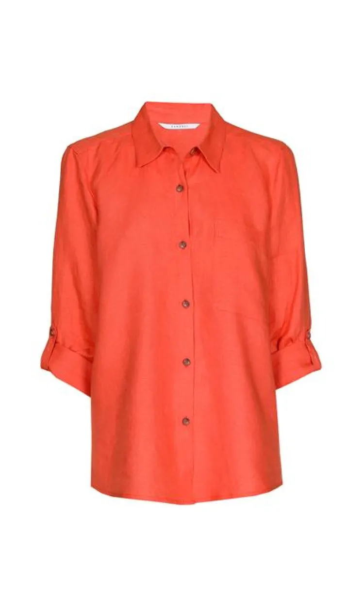 Xandres Blouse 14310-01 Rood Outlet