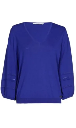 Xandres Trui 29007-01 Blauw Hot