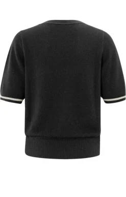 Yaya Sweater 01-000450-503 Zwart Hot